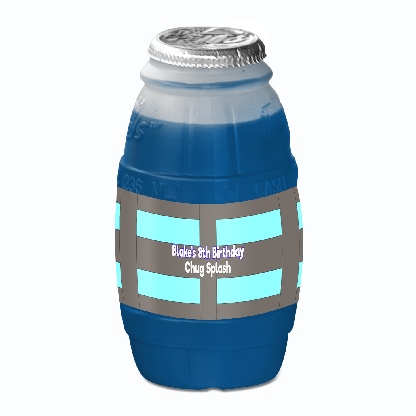 Custom Juice Barrel , Printed and Shipped! Custom Juice Barrel Labels! Custom Favors!