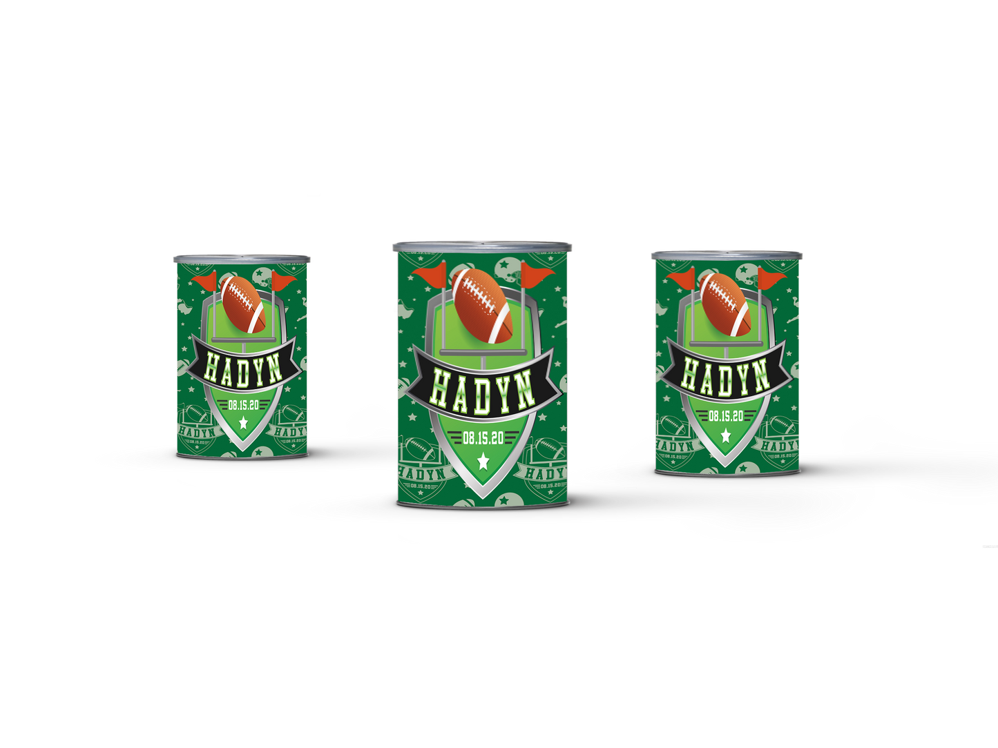 Custom Pringle Cans, Printed and Shipped! Custom Pringle Can Wrappers! Custom Pringle Can Favors!