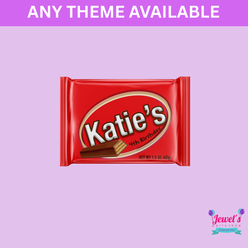 Custom Chocolate Wafer, Printed and Shipped! Custom Chocolate Wafer Labels! Event Favors!