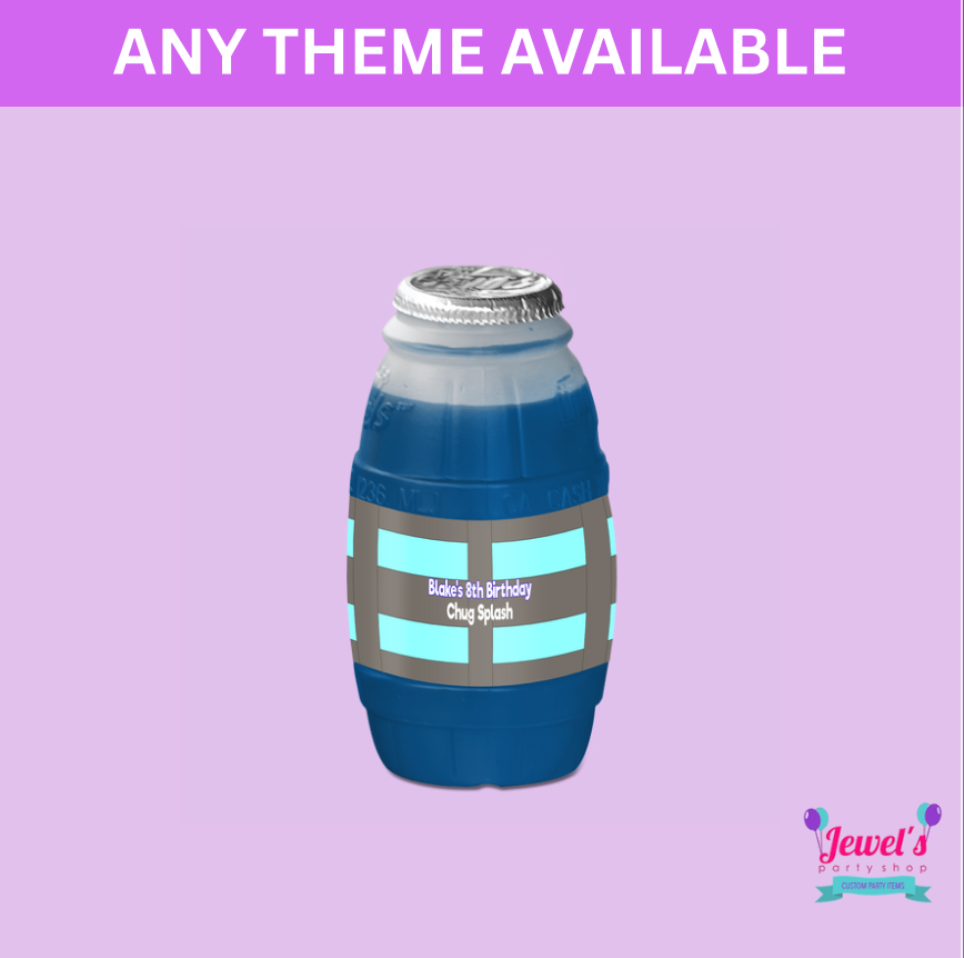 Custom Juice Barrel , Printed and Shipped! Custom Juice Barrel Labels! Custom Favors!