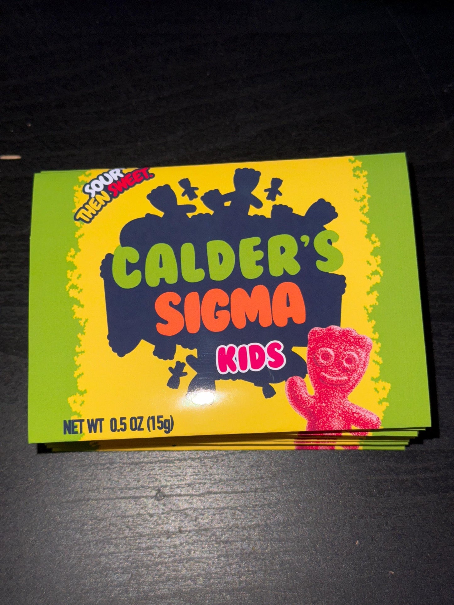Custom Sour candy box, Printed and Shipped! Custom Sour candy box Labels! Event Favors!