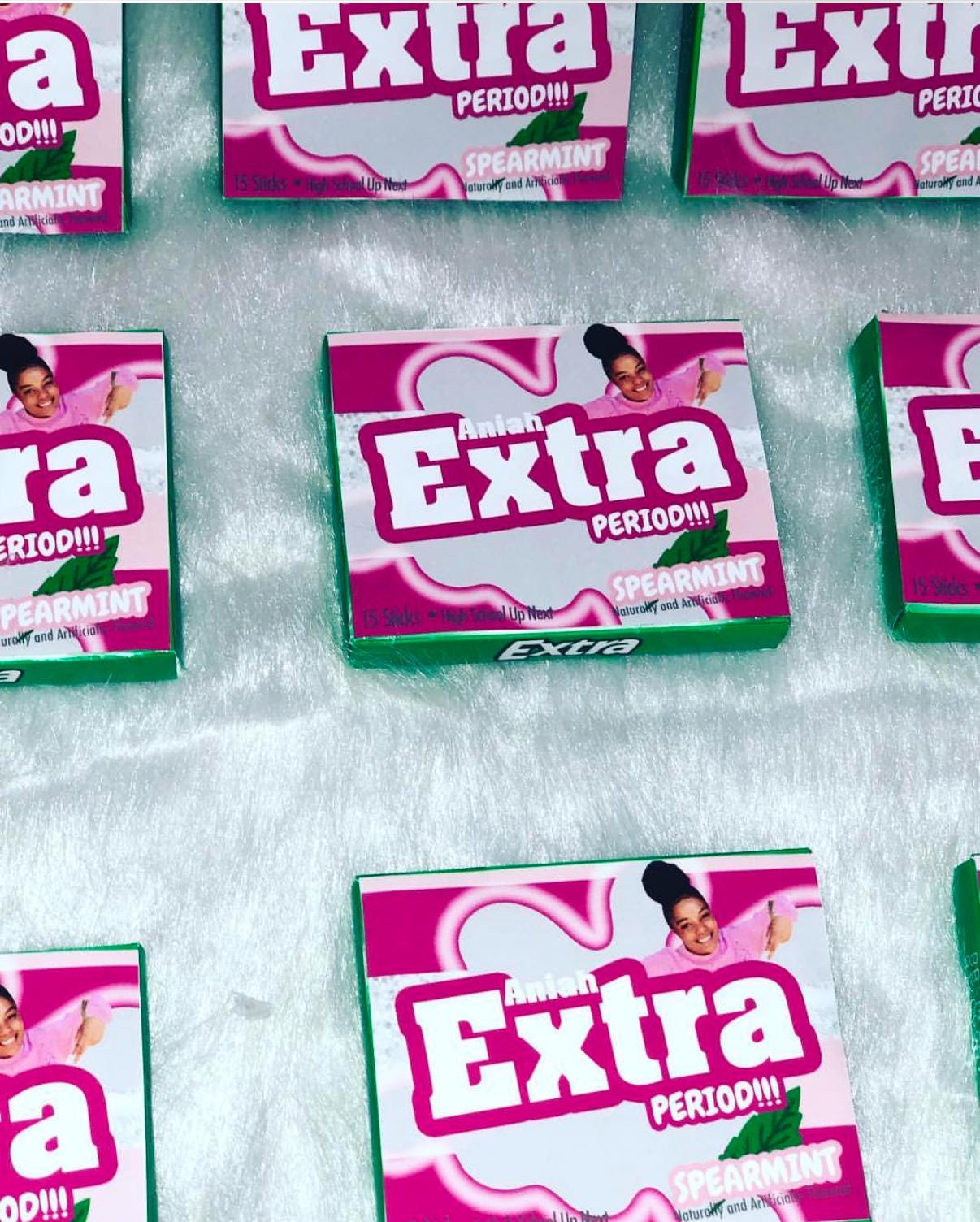 Custom Gum box, Digital, Labels Shipped or Local Pickup! Custom Gum box Labels! Custom Party Favors!