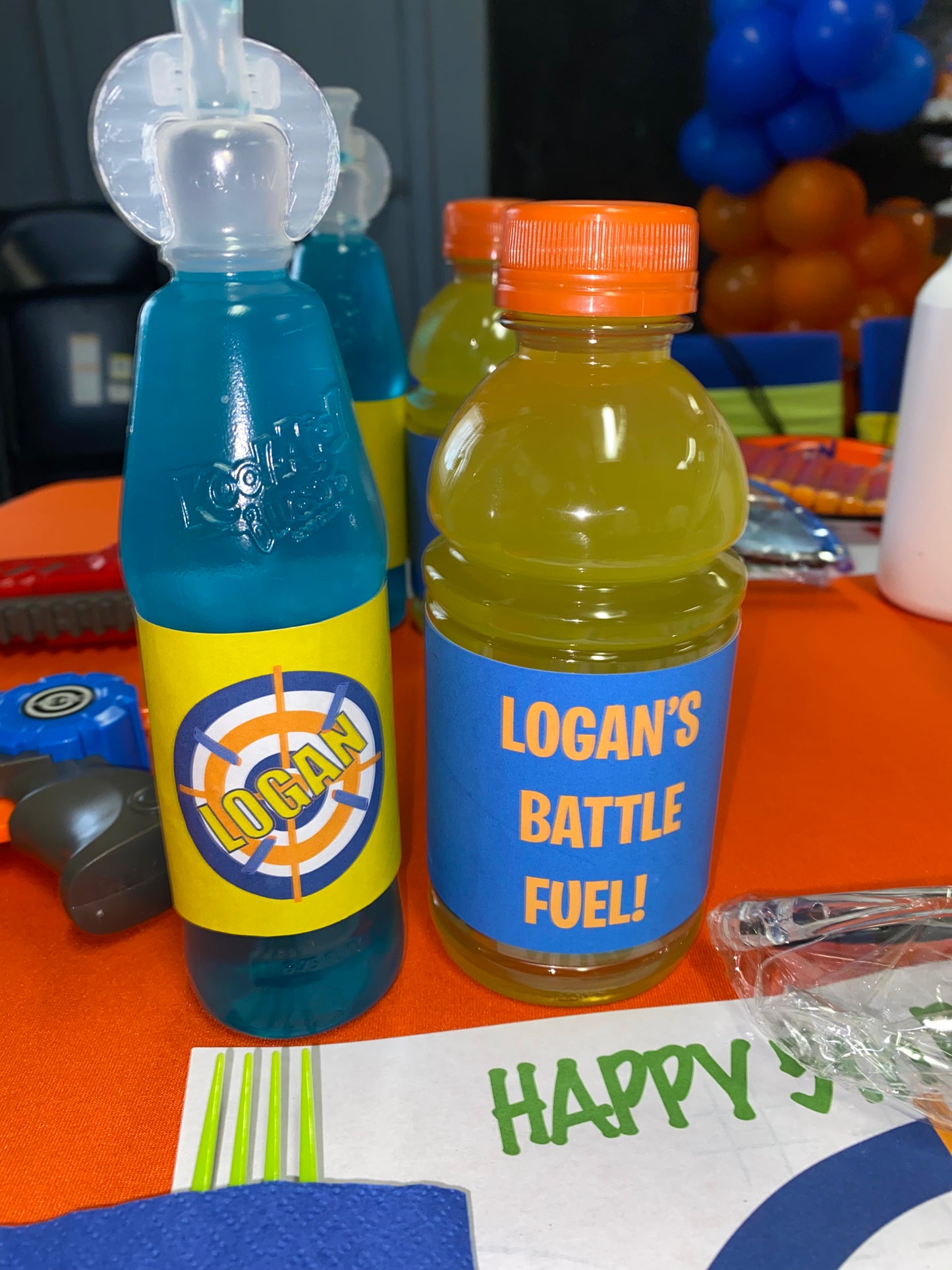 CANVA Custom Sports Drink DIGITAL template, INSTANT! Custom Sports Drink Wrappers! Custom Party Favors!