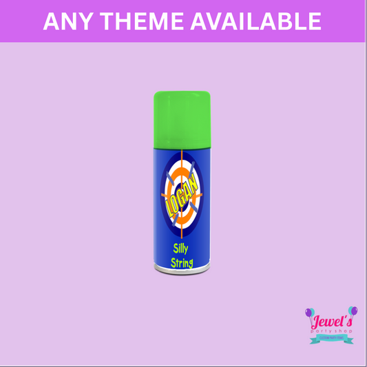 Target Battle Custom Silly String, Digital, Labels Shipped or Local Pickup! Custom Silly String Labels! Spiderman Party Favors!