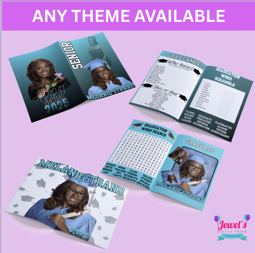 Custom Graduation Booklet