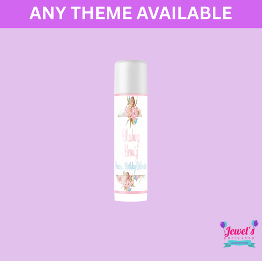 Custom Lip Balm Digital, Labels Shipped or Local Pickup! Custom Lip Balm Labels! Hand Sanitizer Party Favors!