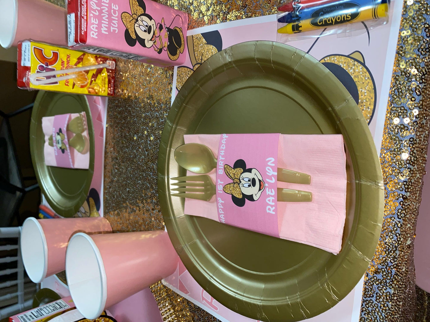 Custom Napkin Rings, Printed and Shipped! Custom Utensil Wrappers! Spiderman Party!
