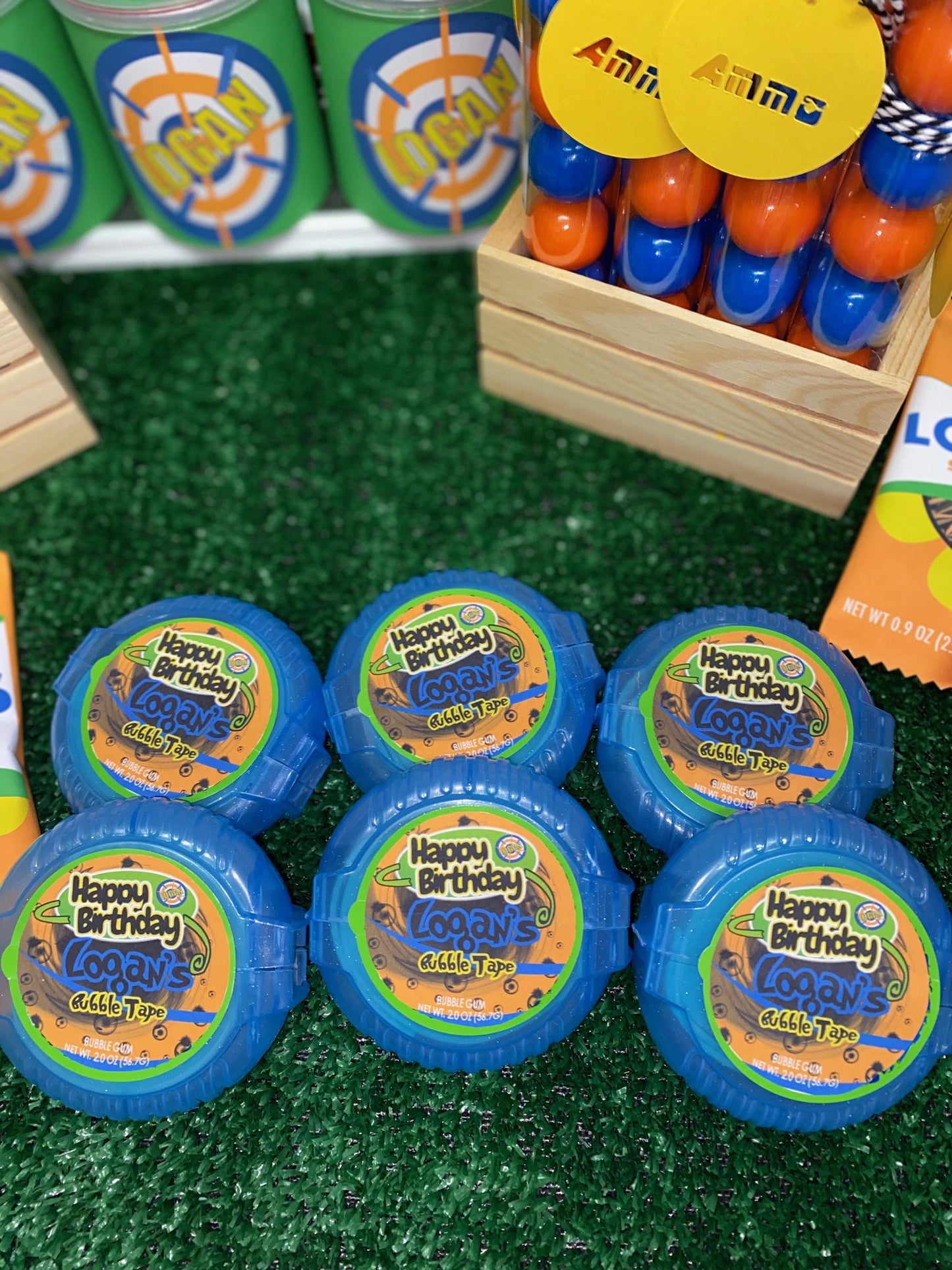Custom Bubble Tape, Digital, Labels Shipped or Local Pickup! Custom Bubble Tape Labels! Custom Party Favors!